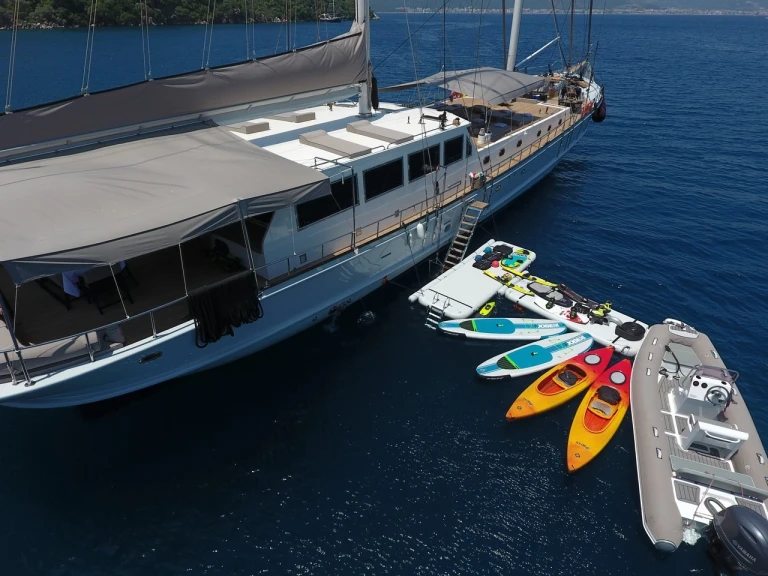 Huur Zeilboot met of zonder schipper Custom Made in Fethiye