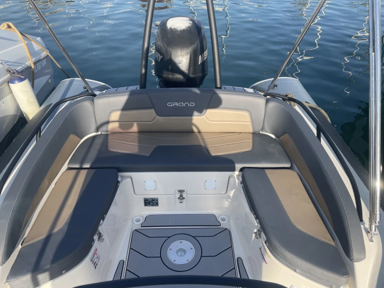 Verhuur RIB Grand Boats met vaarbewijs