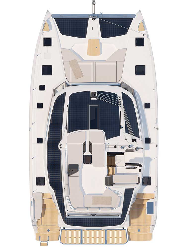 Bootverhuur Šibenik goedkoop Fountaine Pajot FP 44 Quatuor - 4 + 2 cab.