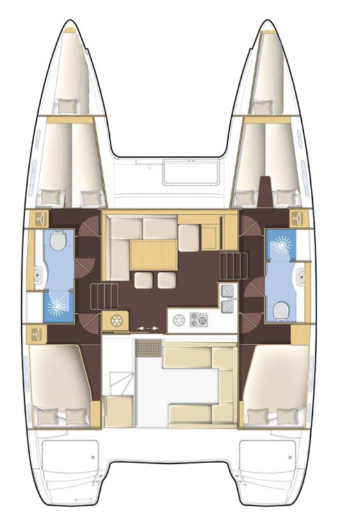 Lagoon Lagoon 400 S2 te huur van particulier of professional in Šibenik