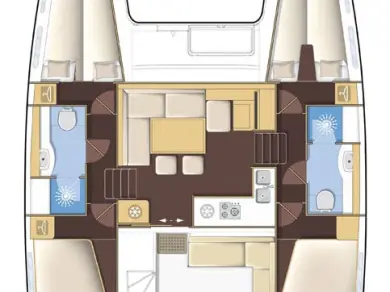 Lagoon Lagoon 400 S2 te huur van particulier of professional in Šibenik