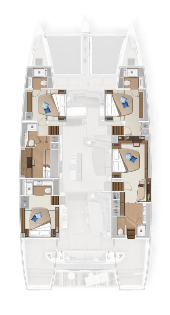 Verhuur Catamaran in Álimos - Lagoon Lagoon Sixty 5
