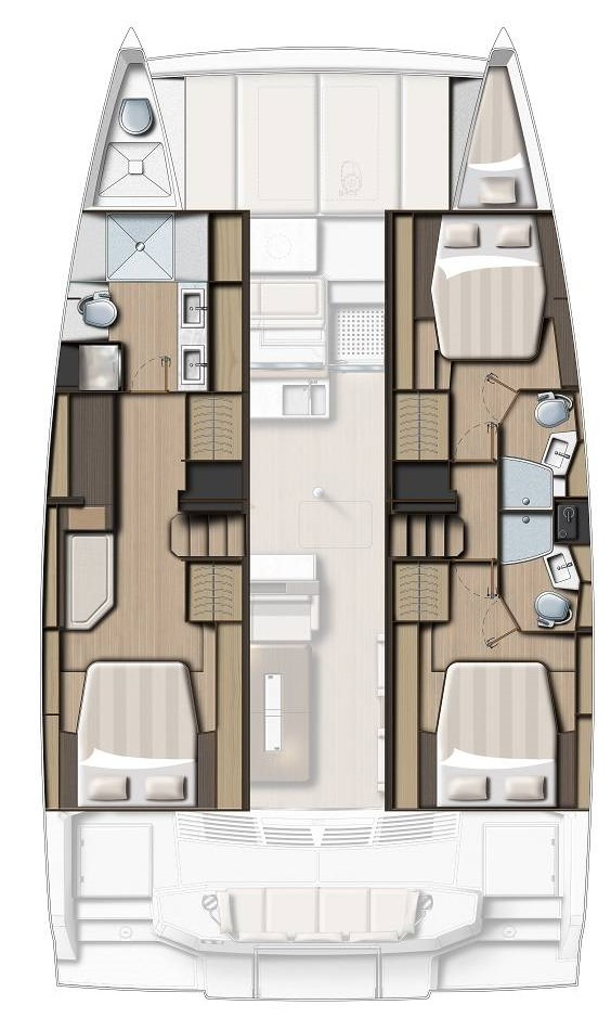 Huur een Bali Bali 4.4 in Rogoznica