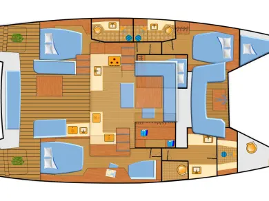 Huur Catamaran met of zonder schipper Lagoon in Can Pastilla