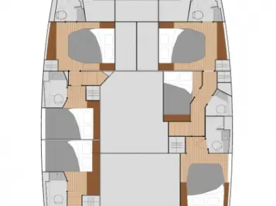 Huur Catamaran met of zonder schipper Fountaine Pajot in Seget Donji