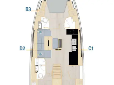 Bootverhuur Marseille goedkoop Hanse 510