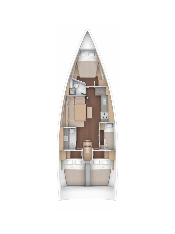 Jachthuur in Ávdira - Dufour Dufour 430 via SamBoat