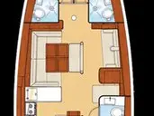 Bénéteau Oceanis 54 te huur van particulier of professional in Pálairos
