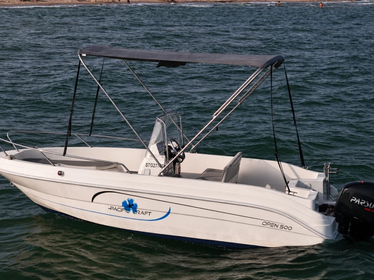 Verhuur Motorboot in Valras-Plage - Pacific Craft Pacific Craft 500 Open Trendy