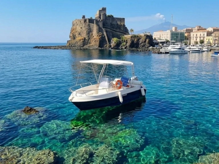Huur Motorboot met of zonder schipper Marinello in Catania