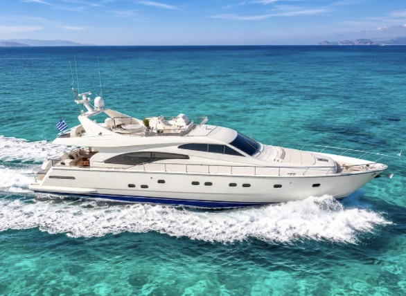 Bootverhuur Puerto Banús goedkoop Ferretti 680