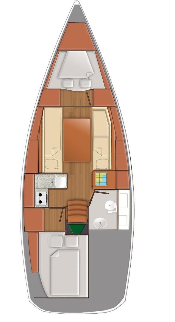 Huur een Jeanneau Sun Odyssey 319 in Furnari