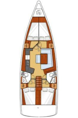 Bénéteau Oceanis 45 te huur van particulier of professional in Pomer