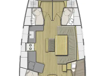 Huur een Bénéteau Oceanis 46.1 in Pomer