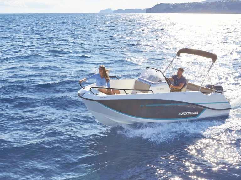 Huur Motorboot met of zonder schipper Quicksilver in Saint-Laurent-du-Var