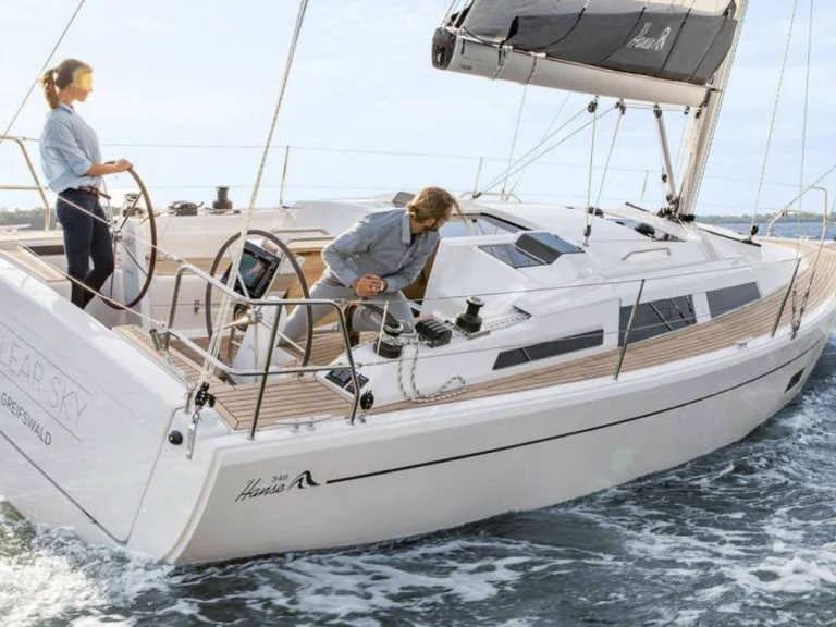 Bootverhuur Ajaccio goedkoop Hanse 348