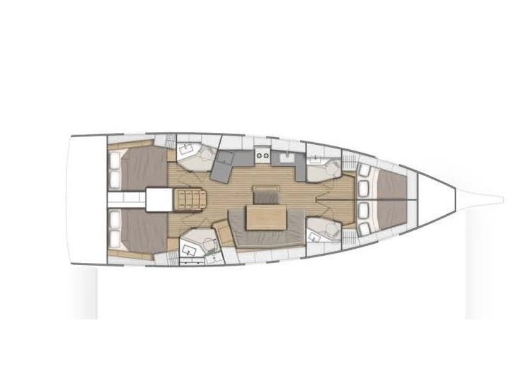 Huur een Bénéteau Oceanis 46.1 in Álimos