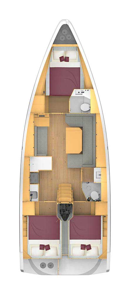 Huur Zeilboot met of zonder schipper Bavaria in Pula