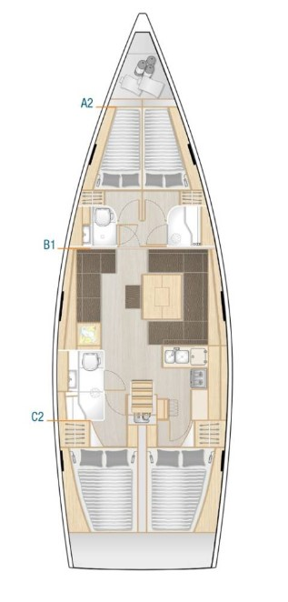 Bootverhuur Hanse Hanse 458 in Punat via SamBoat
