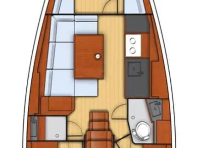 Bénéteau Oceanis 38 te huur van particulier of professional in Šibenik