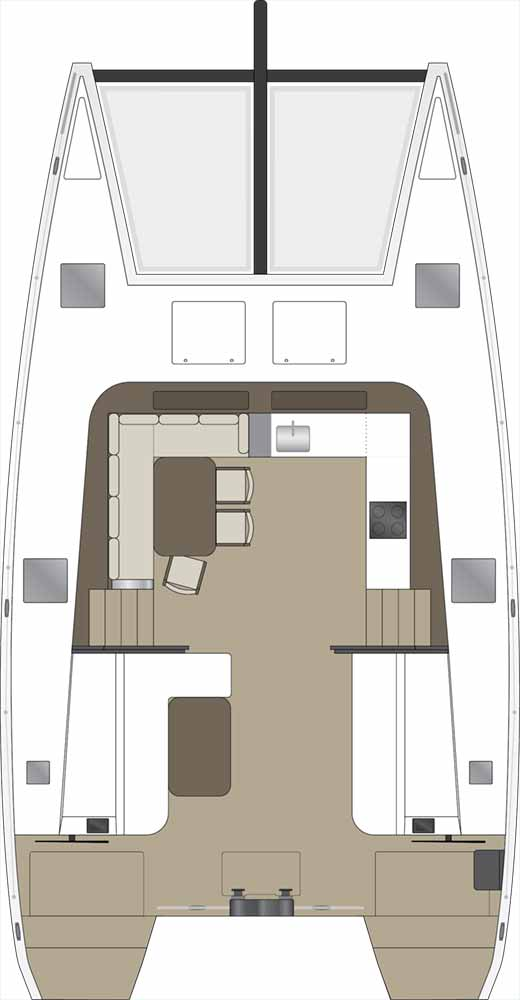 Verhuur Catamaran in Šibenik - Vaan Yachts Vaan R4 Electric