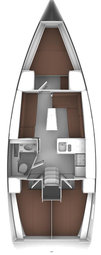 Bootverhuur Bavaria Cruiser 37 in Gouviá via SamBoat