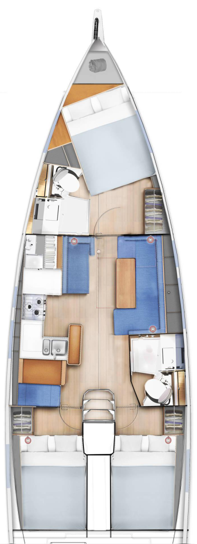 Huur Zeilboot met of zonder schipper Jeanneau in Portocolom