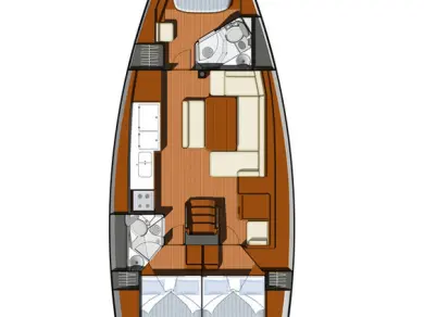 Jachthuur in Gouviá - Jeanneau Sun Odyssey 44i via SamBoat