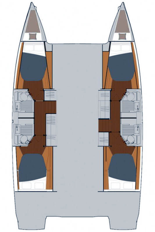 Fountaine Pajot Astrea 42 te huur van particulier of professional in Seget Donji