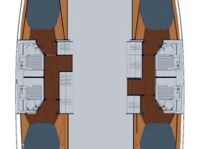 Fountaine Pajot Astrea 42 te huur van particulier of professional in Seget Donji
