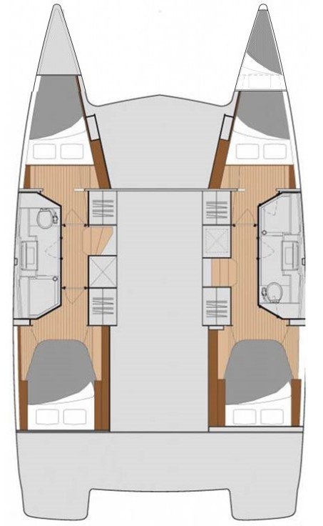 Huur een Fountaine Pajot Isla 40 in Eden Island