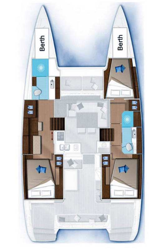 Lagoon Lagoon 40 te huur van particulier of professional in Marsh Harbour