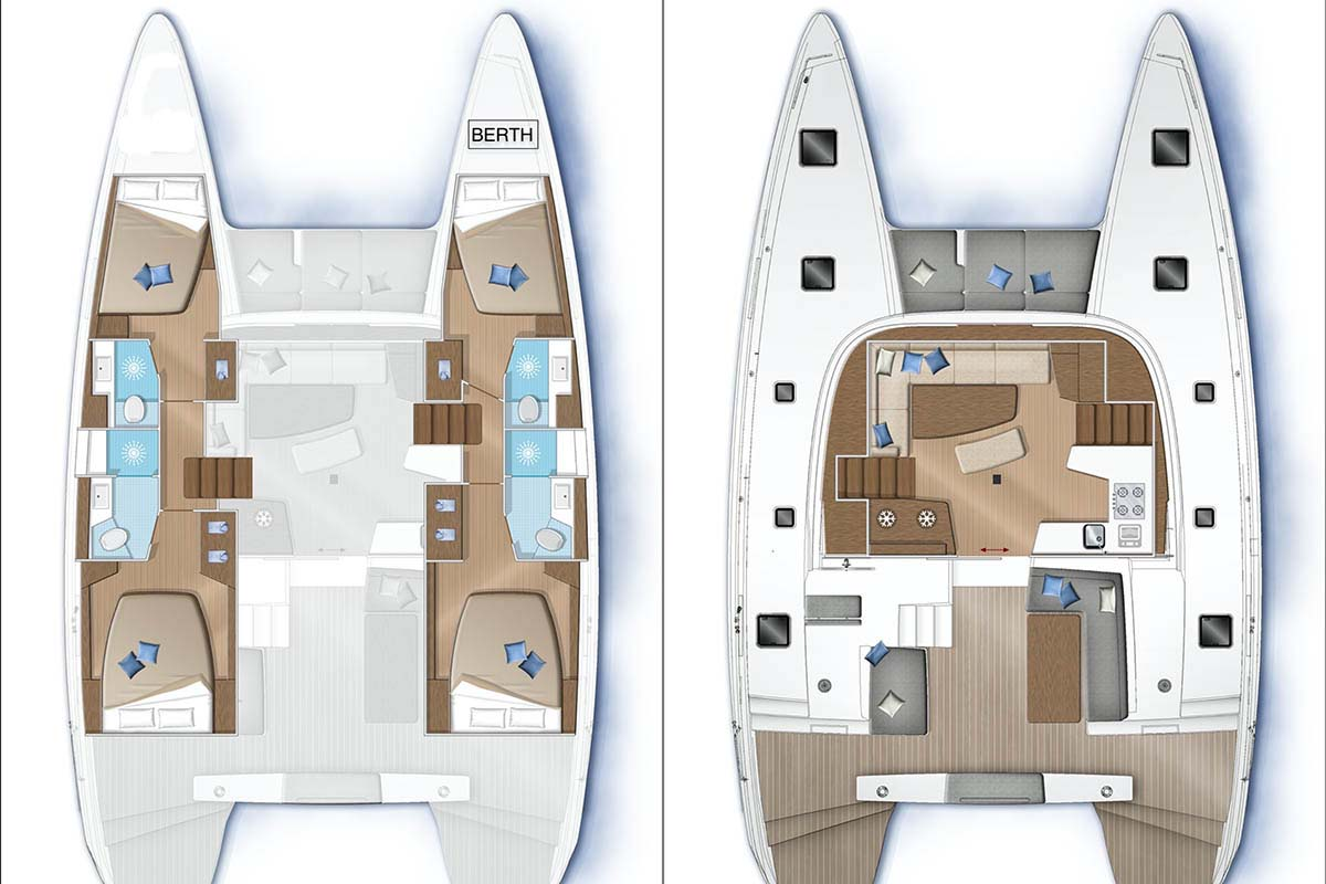 Huur Catamaran met of zonder schipper Lagoon in Marmaris (district)
