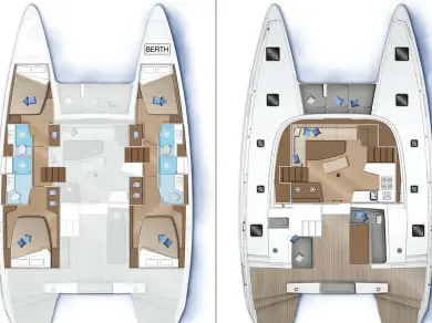 Huur Catamaran met of zonder schipper Lagoon in Marmaris (district)
