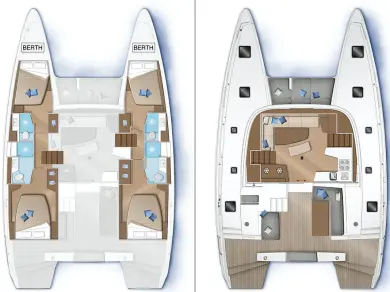 Lagoon Lagoon 42 te huur van particulier of professional in Road Town