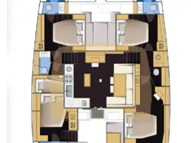 Lagoon Lagoon 52 F te huur van particulier of professional in Eden Island