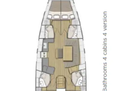 Verhuur Zeilboot in Komolac - Bénéteau Oceanis 46.1