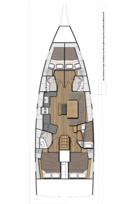 Bénéteau Oceanis 46.1 te huur van particulier of professional in Seget Donji