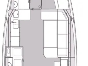 Verhuur Zeilboot in Kaštela - Elan Impression 45
