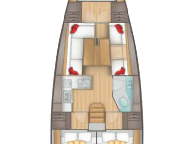 Huur Zeilboot met of zonder schipper Salona in Kaštela