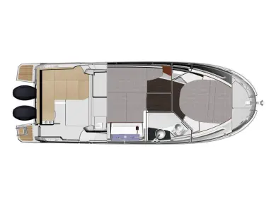Verhuur Motorboot in Biograd na Moru - Jeanneau Merry Fisher 895