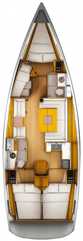Bootverhuur Biograd na Moru goedkoop Sun Odyssey 449