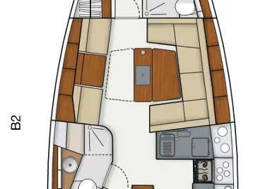 Verhuur Zeilboot Hanse met vaarbewijs
