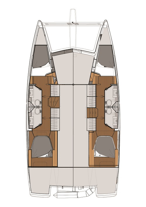 Fountaine Pajot Lucia 40 te huur van particulier of professional in Lefkáda