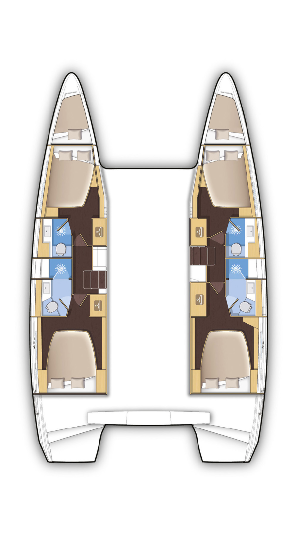Huur Catamaran met of zonder schipper Lagoon in Préveza