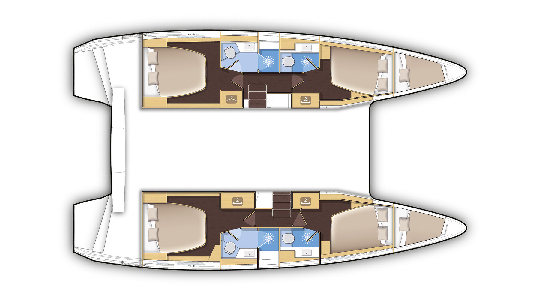 Huur Catamaran met of zonder schipper Lagoon in Álimos