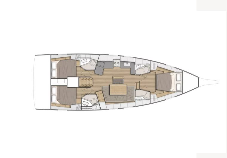 Jachthuur in Rhodes (City) - Bénéteau Oceanis 46.1 via SamBoat