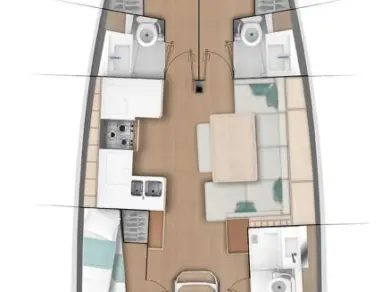 Verhuur Zeilboot Jeanneau met vaarbewijs