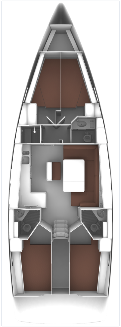 Verhuur Zeilboot in Punat - Bavaria Cruiser 46