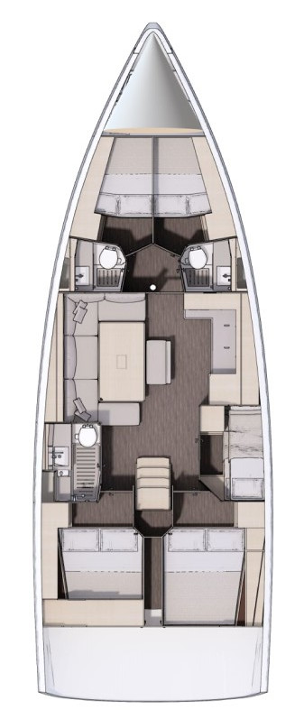 Verhuur Zeilboot Dufour met vaarbewijs